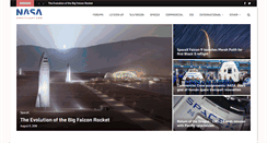 Desktop Screenshot of nasaspaceflight.com